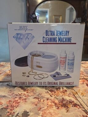 Blitz Ultra Jewelry Cleaning Machine - White Boxed Kit